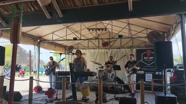 Exit Left -Flock of Seagulls Cover Clip LIVE at Gilbert's Resort Key Largo