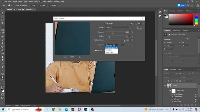 How To Turn Photo To Cartoon Effect (Oil Paint Effect)  Photoshop Tutorial