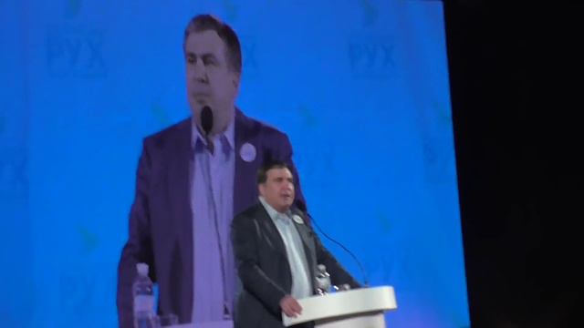 Саакашвили в Полтаве: Мы приехали сюда не на гастроли