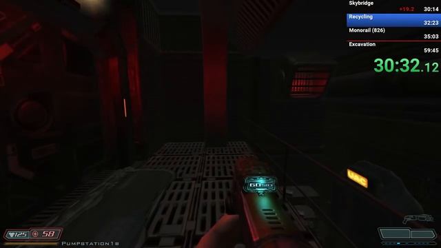 Doom 3 BFG Speedrun in 59:14 [Personal Best]