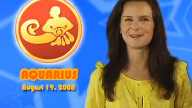Aquarius Horoscope August 19, 2008