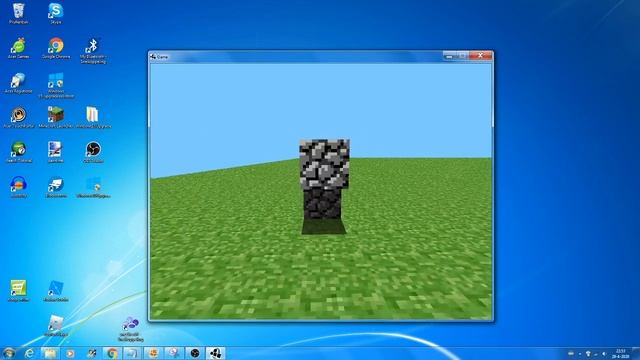 Playing the oldest version of minecraft - old_alpha rd-132211