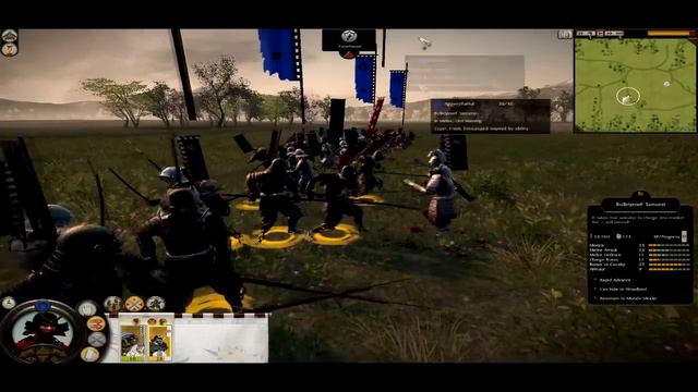 Shogun 2 Total war vet training with Prussian Prince BP Samurai vs Kat Sam
