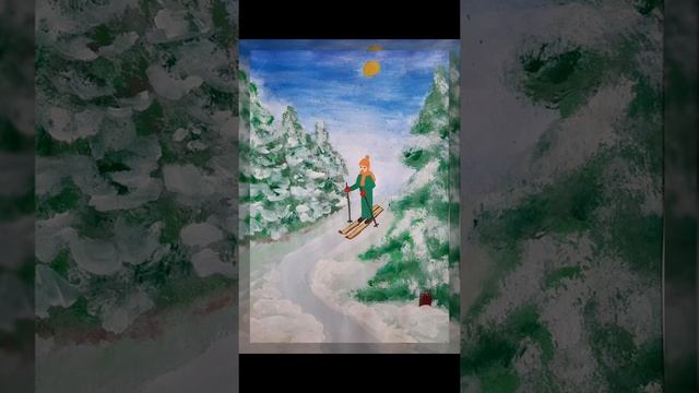 Выставка работ Зимняя сказка