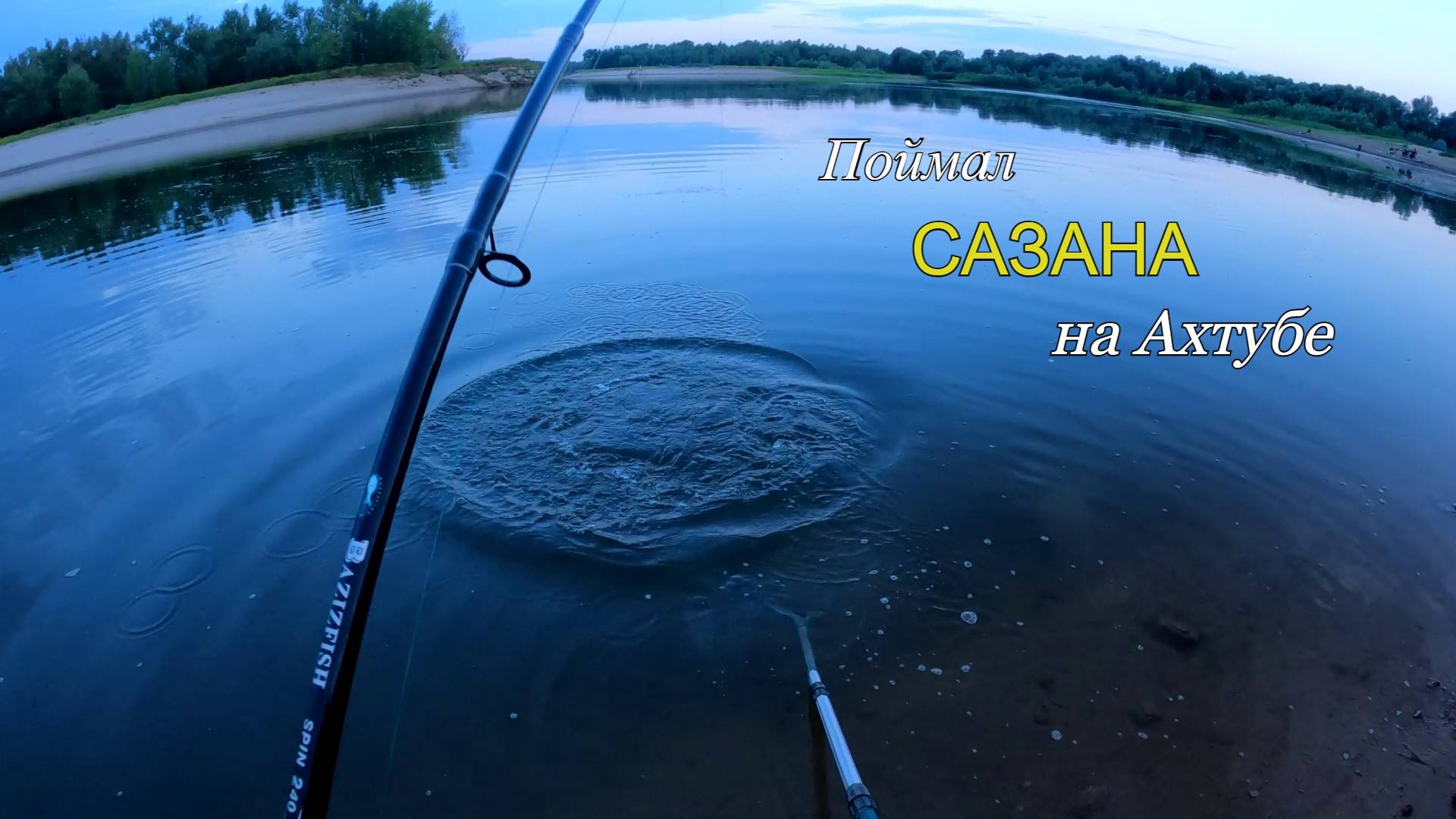 Вялая поклевка, а там САЗАН