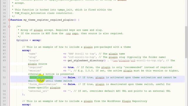 Add required plugin install menu in WP Template | RR Foundation bangla tutorials