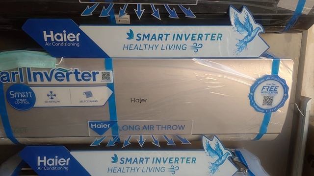Haier Peral Inverter 1.5 ton Available new Gulshan electronic