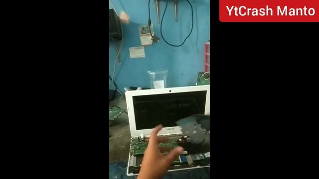 Cara Ampuh Perbaiki Asus X200CA X200M Mati total Gagal Switch/ Gagal Switch NO POWER #repair_laptop