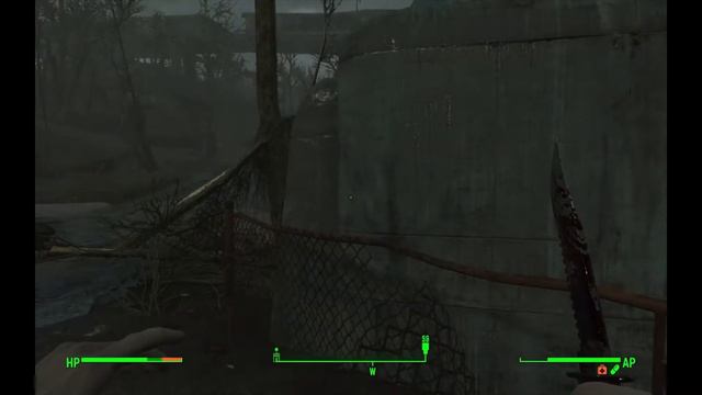 Fallout 4 - Knife only survival mode