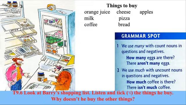 New Headway Elementary Second Edition   Unit 9 Food you like!