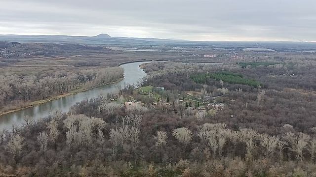 Шиханы г.Куштау.Ишимбайский р-н.Вид с высоты.