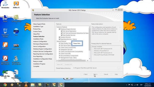 COMO INSTALAR SQL server 2012