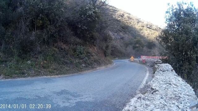 Crash Lancia Delta Rally di Sanremo 2016