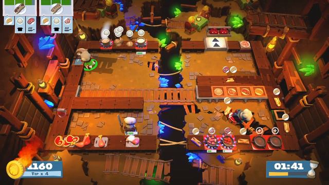 [3P] Overcooked! 2 - 2-5 - 2616 (3 Players) 4 Stars
