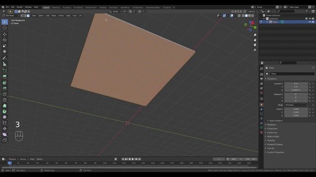 Как сделать СТОЛ в Blender 3D │ How To Model TABLE In Blender 3D (2.9x)