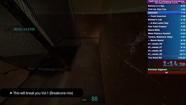 HALF-LIFE 2 SPEEDRUN FUN HL1 MOVEMENT я простыл Пытаюсь сделать рек