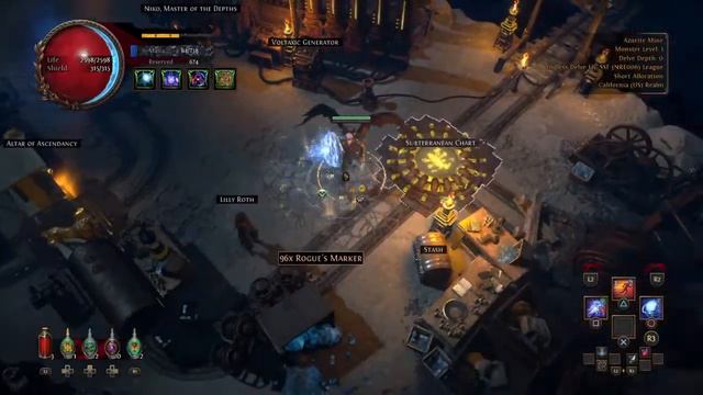 [POE-PS4] HC-SSF Path of Exile 3.19Endless Delve Inq spark爺