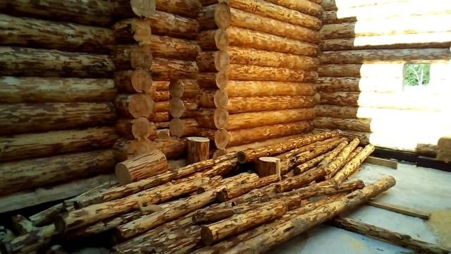 Сруб дома в М.Обл. Дмитровский район. 89271904521