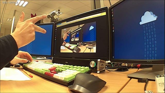 D-Link DCS-5222L IP camera live stream in web browser