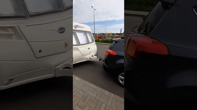 Первый раз по трассе с домом на колёсах 2