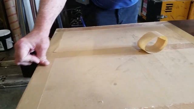 How To Tape Instead Of Glue Down A Vinyl Floor
