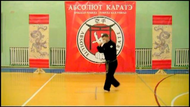 空手 ABSOLUTE KARATE-"The basic technique"(KIHON-TAI-SABAKI) L-4(Raw)