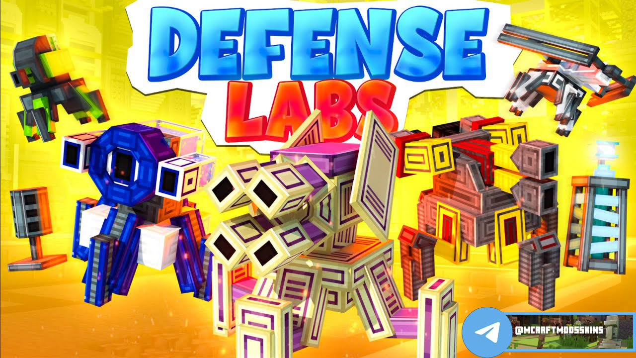 Minecraft Bedrock DLC Defense Labs