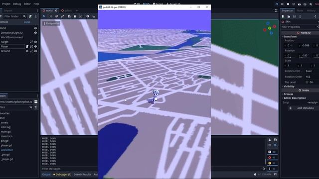 Godot 4 - Point and Click to Movie in 3D - #devlog 1
