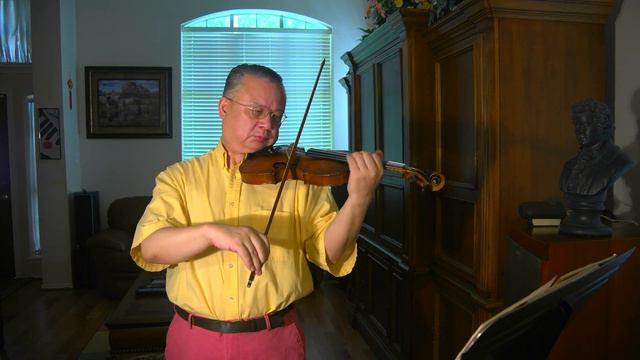 ACCOLAY Concerto No 1 in A Minor Violin Solo Guangxun Hua