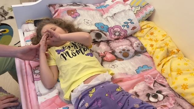 Небольшой фрагмент занятий с Дариной