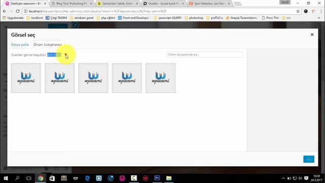 Wordpress favicon ekleme
