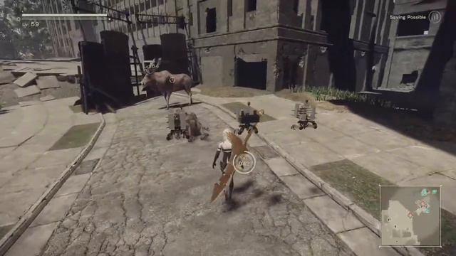 NieR Automata Ending Z - Kill Pascal in ROUTE C