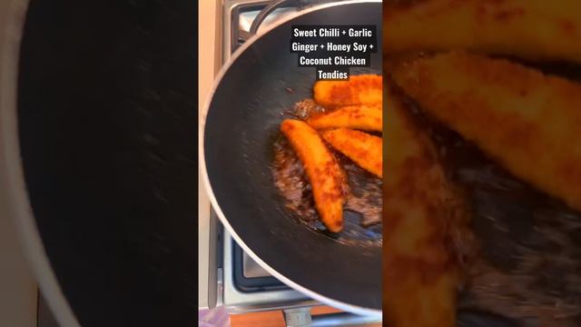 svndcrvm pollo tanders - Sweet Chilli + Garlic Ginger + Honey Soy + Chicken Tendies w/Garlic Aioli