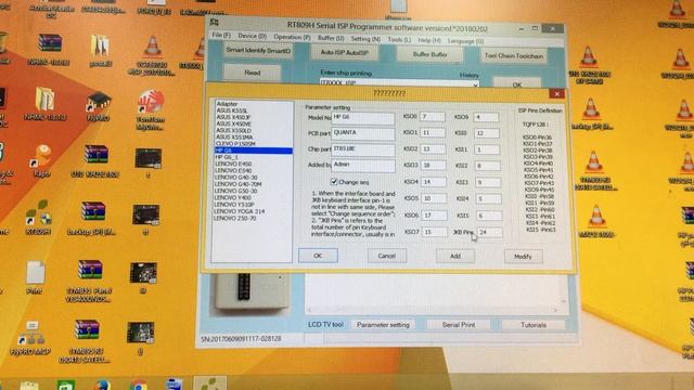 How to read ITE it8518e kbc in hp g6 laptop with rt809h !