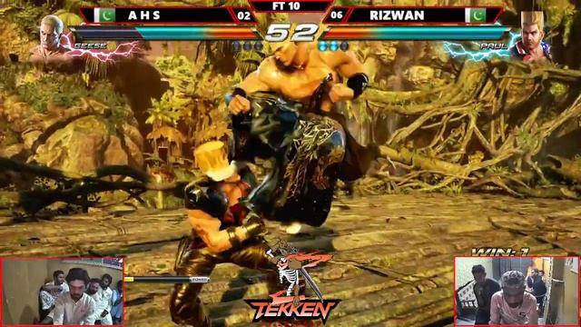 TEKKEN 7 (RIZWAN) VS (A H S) FT 10 TEKKEN PAKISTAN