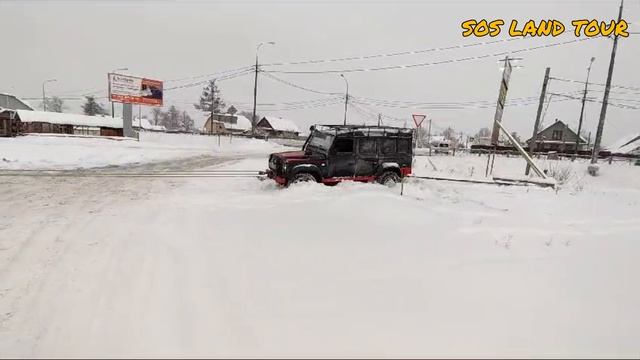 Эвакуация бензовоза при помощи лебедки и блоков