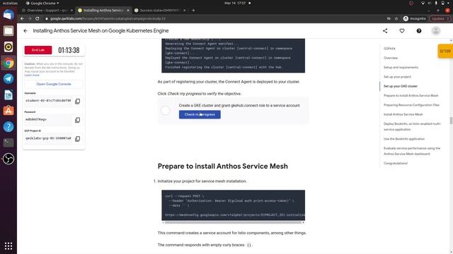 Installing Anthos Service Mesh on Google Kubernetes Engine