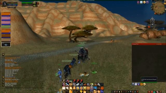 WoW - A ground mount walk trip to Tanaris from orgrimmar!