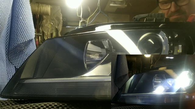 przeróbka lamp Audi A4
