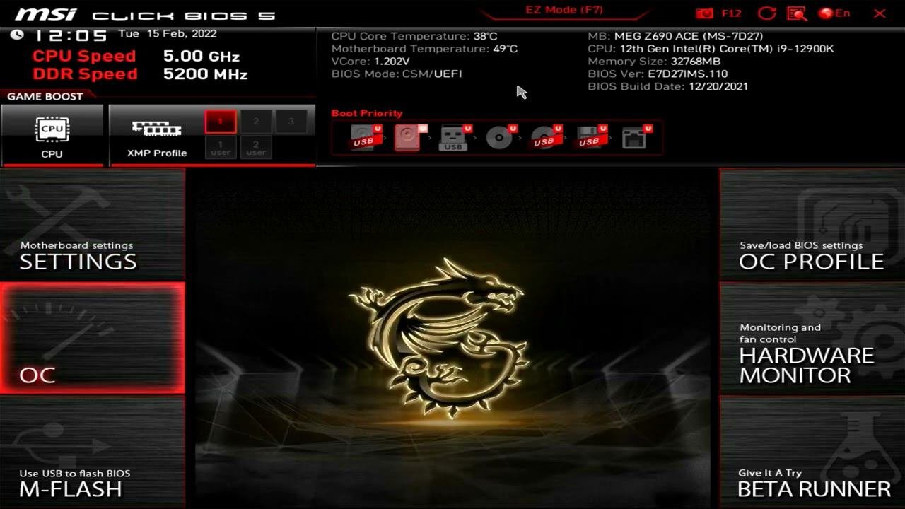 MSI MEG Z690 ACE