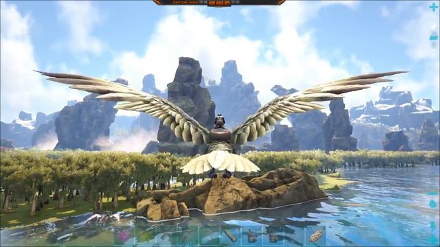 Приручение великого дино - ARK: Survival Evolved сборщик Дедикурус