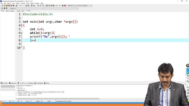 Command Line Arguments by Dr  G Ramu