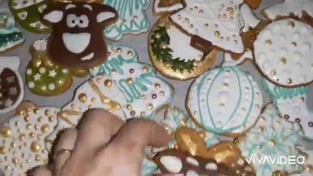 выпечка- пряники медовые с корицей- отличный подарок на новый год (1)