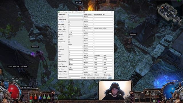 PoE Logout Macro Lutbot