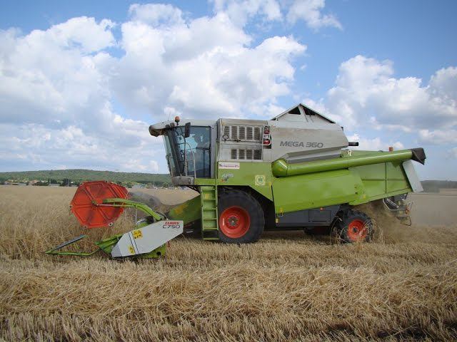 CLAAS MEGA 360 Winter rye /// CLAAS MEGA 360 Озимая рожь