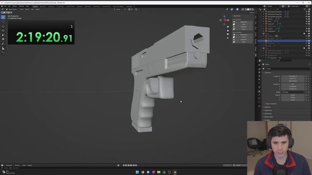 3 часа против 3 лет Blender