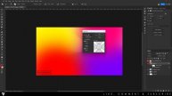 Abstract Ellipse Gradient Effect with Text in Photoshop | + Project File Download