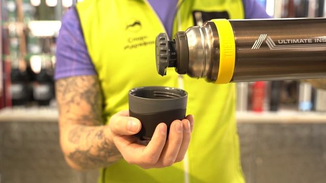 Термос Thermos FFX-900 Black за 30 секунд