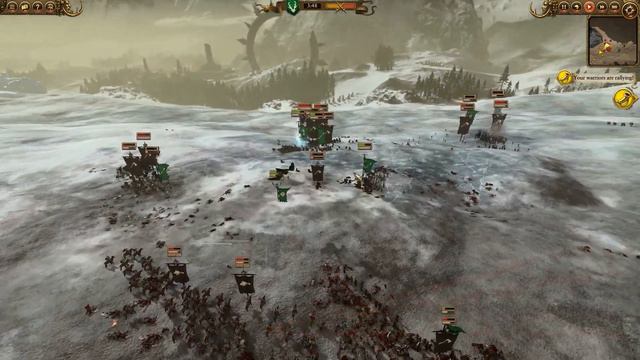 Wood Elves vs Chaos | WATCHING THE WAY - Total War Warhammer 2
