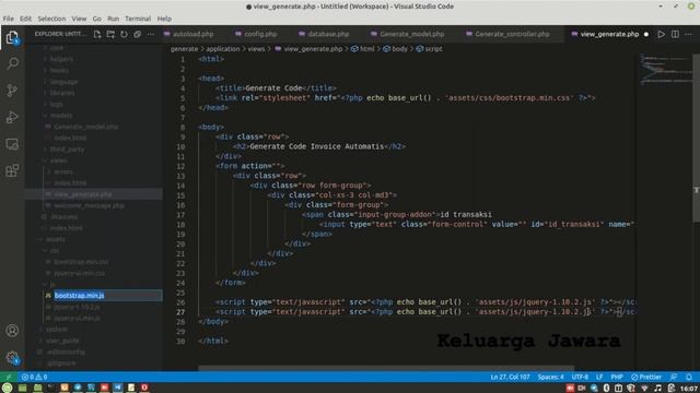 Create a unique Code by date with Codeigniter
